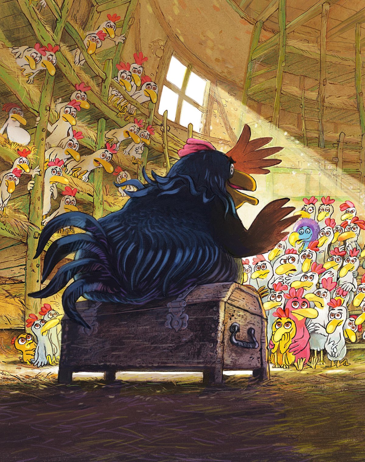 Cocottes ont les chocottes (Les) - Extrait 1