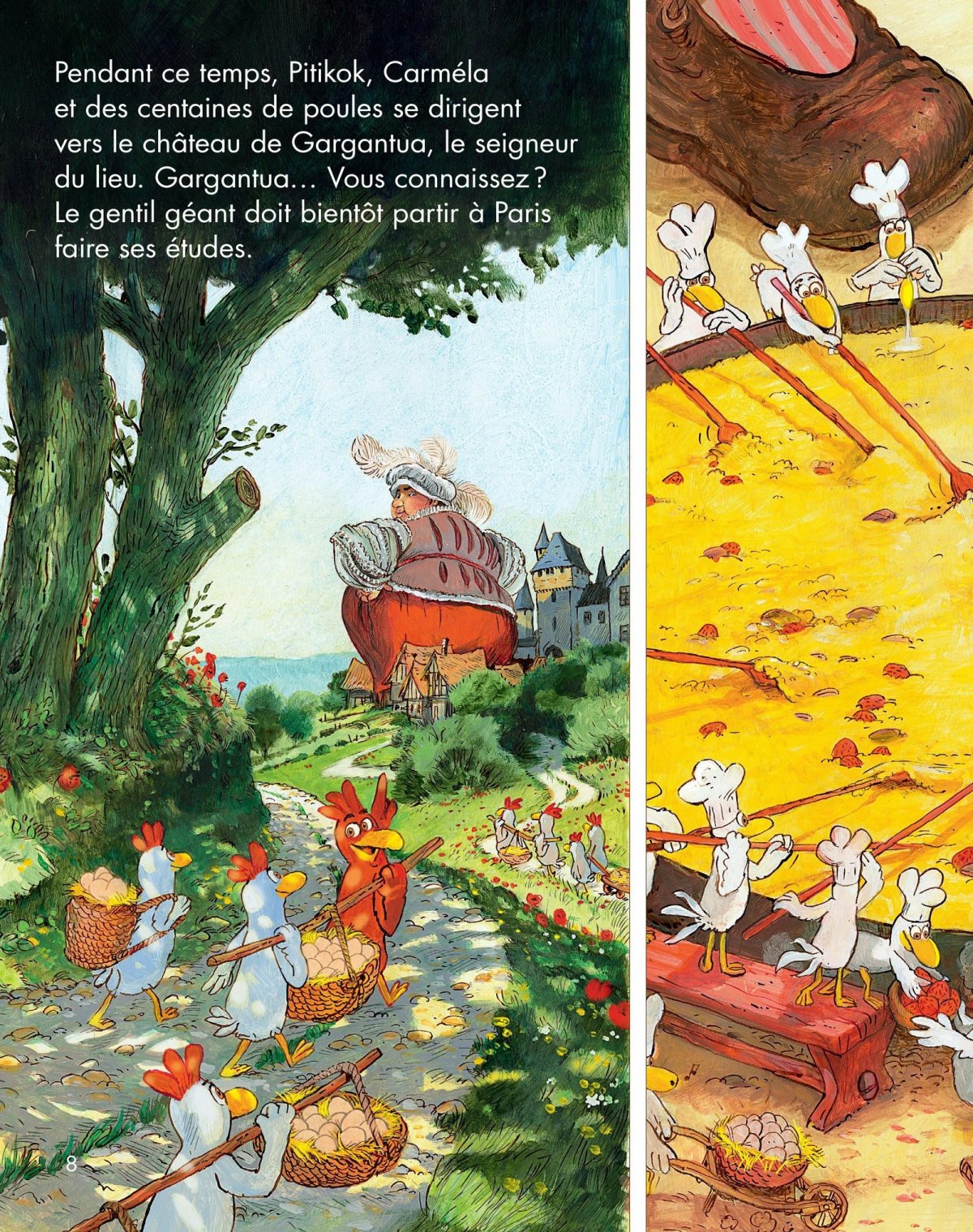 P'tites poules et la rivière qui cocotte (Les) - Extrait 1