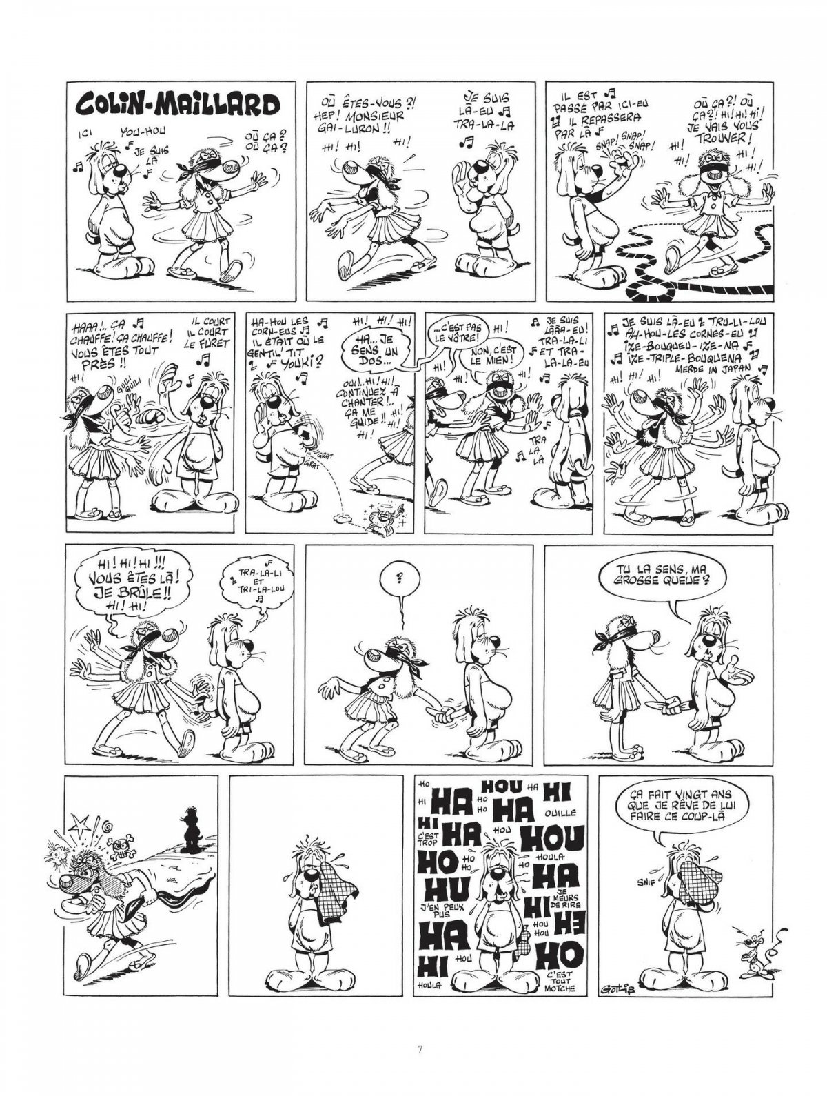 Bataille navale ou Gai-Luron en slip (La) - Extrait 1