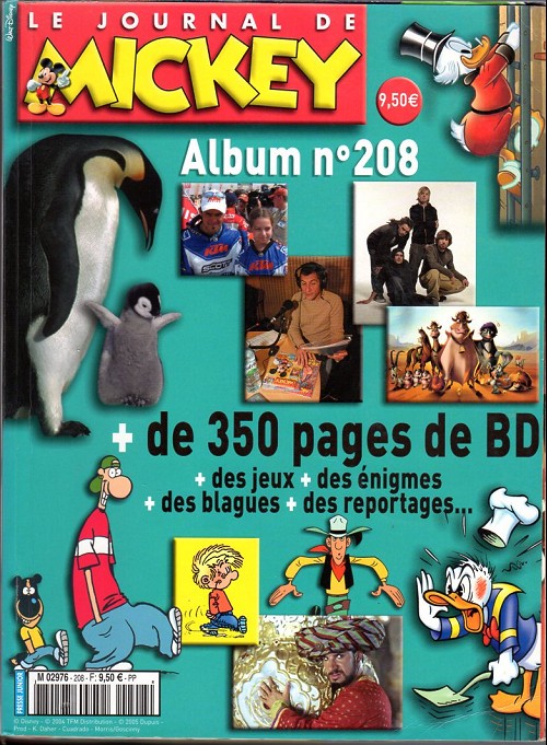 Journal de Mickey (Le) - Recueil 208