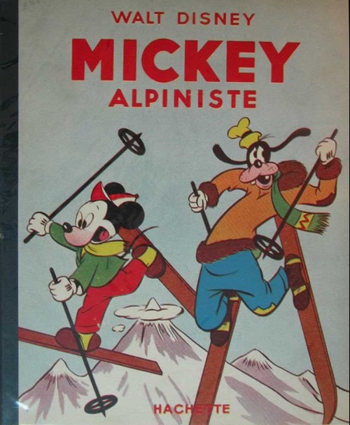 Mickey alpiniste - Série Mickey (Hachette) par Don Christensen - Couverture