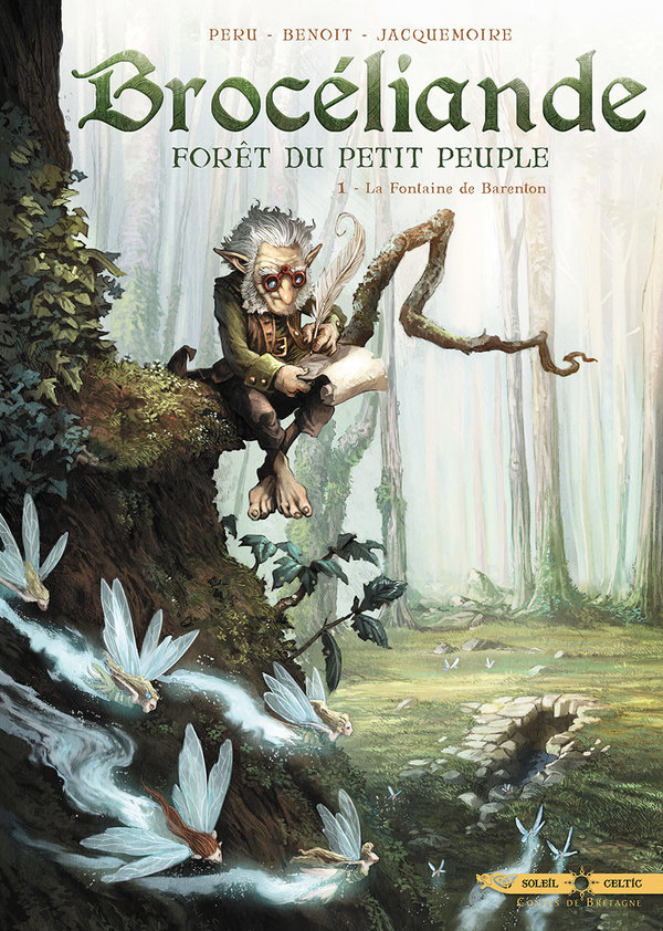 Fontaine de Barenton (La) - Série Brocéliande par Olivier Peru et Bertrand Benoît - Couverture