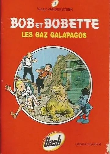 Gaz Galapagos (Les) - Série Bob et Bobette - Couverture