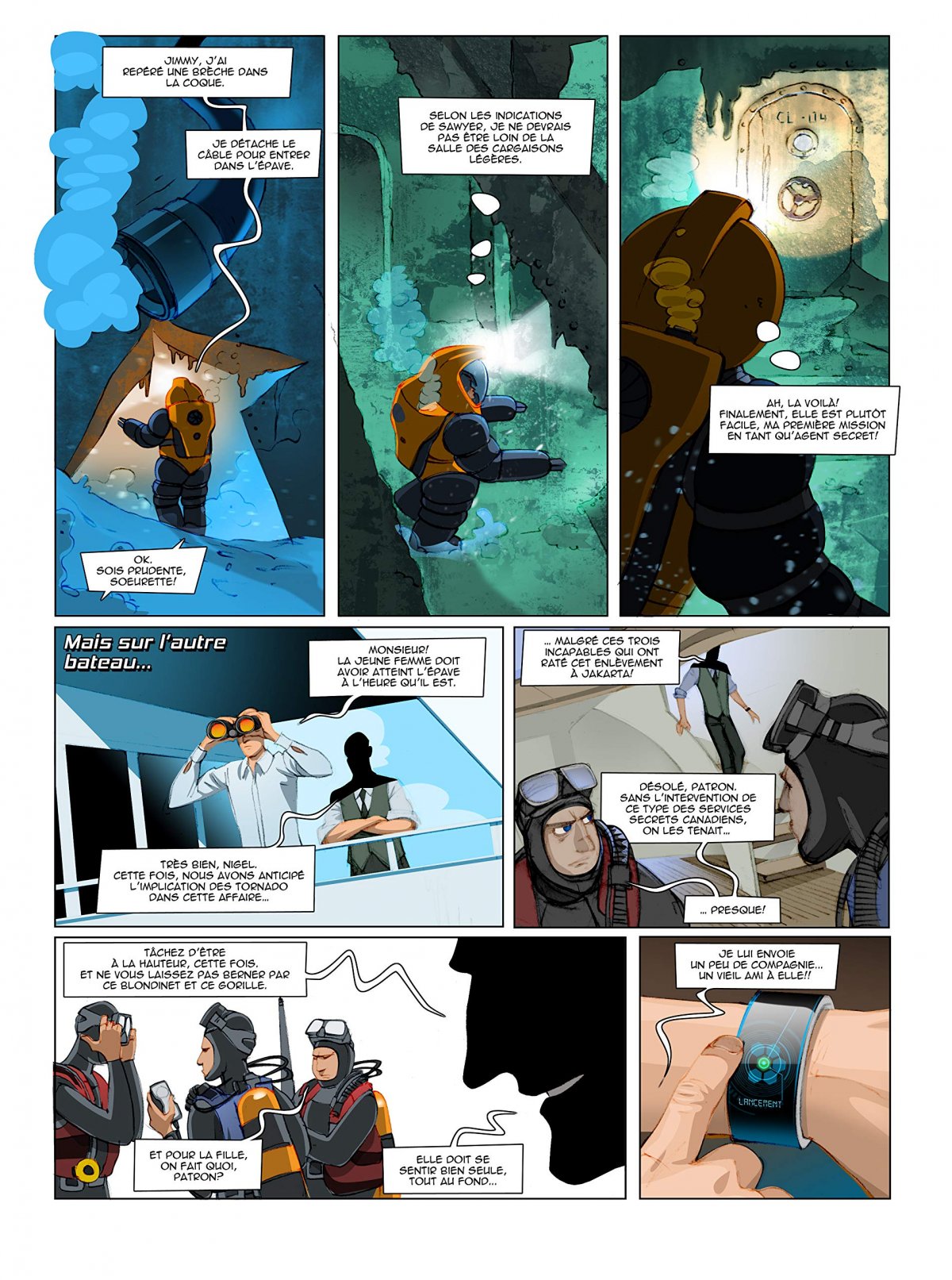 Péril au fond des mers - Extrait 1