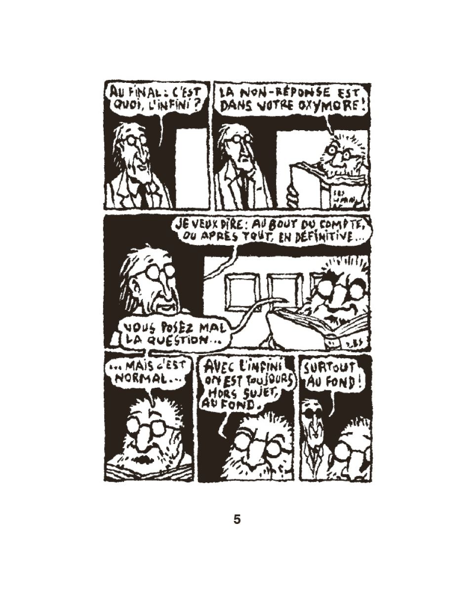 Infiniment Moyen et plus si infinités dans les limites finies d'une édition minimaliste Essai (L') - Extrait 1