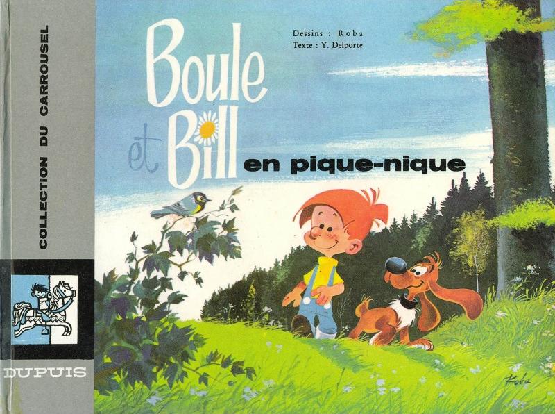 Boule et Bill en pique-nique - Série Boule et Bill - Collection du Carrousel