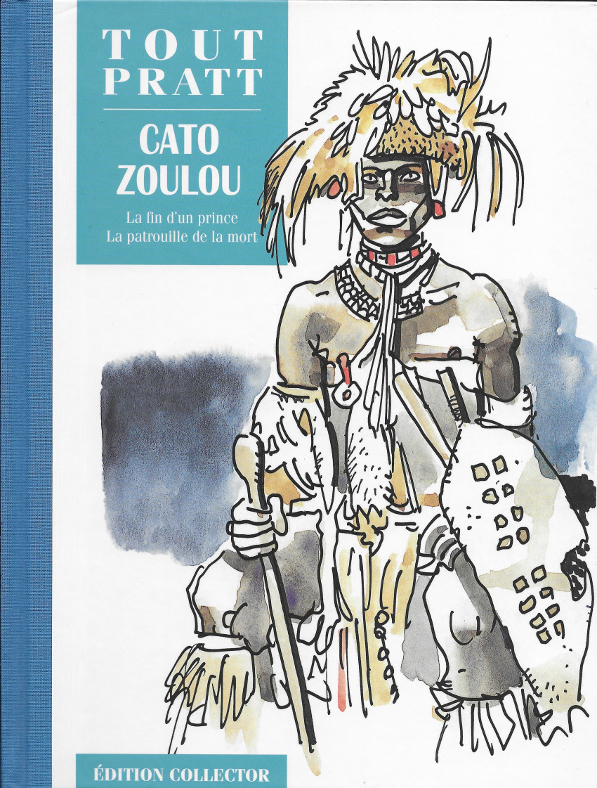 Cato Zoulou - Série Tout Pratt par Mino Milani et Hugo Pratt - Couverture