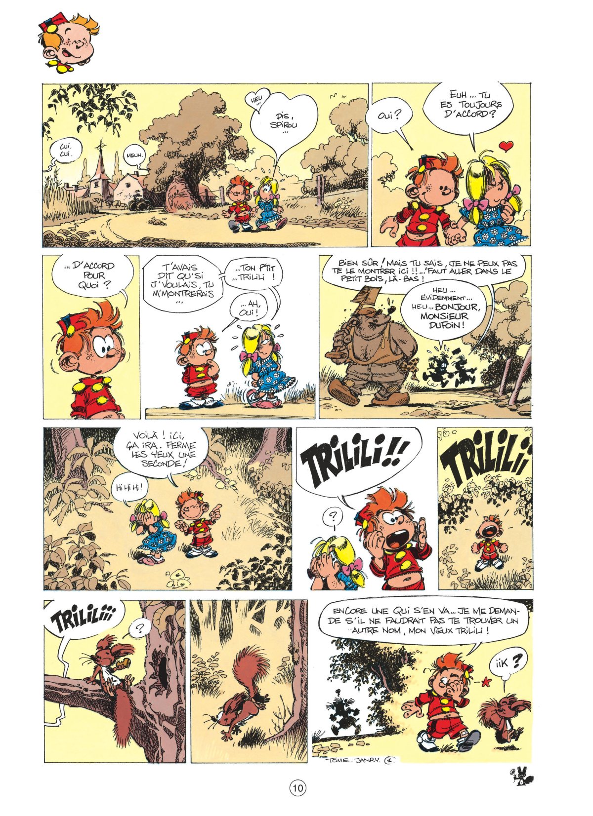 Dis bonjour à la dame ! - Extrait 1