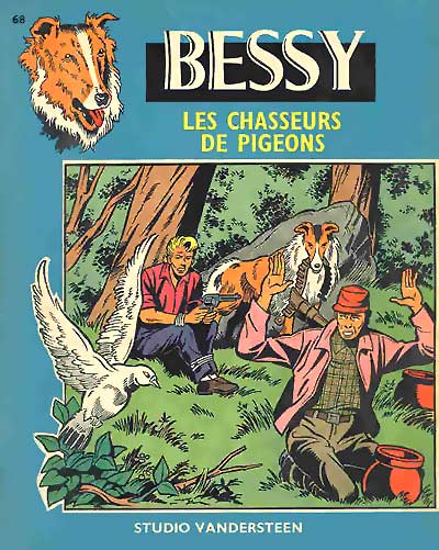 Les chasseurs de pigeons - Série Bessy par Willy Vandersteen - Couverture