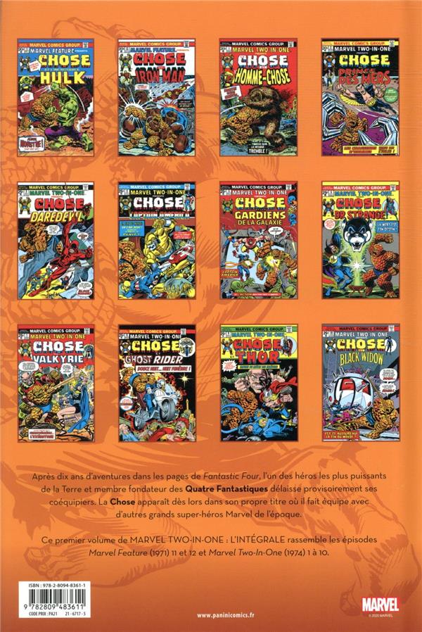 Chose et l'Incroyable Hulk 1973-1975 - Extrait 1