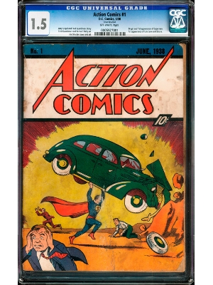 Un nouvel exemplaire d'Action Comics n°1 découvert