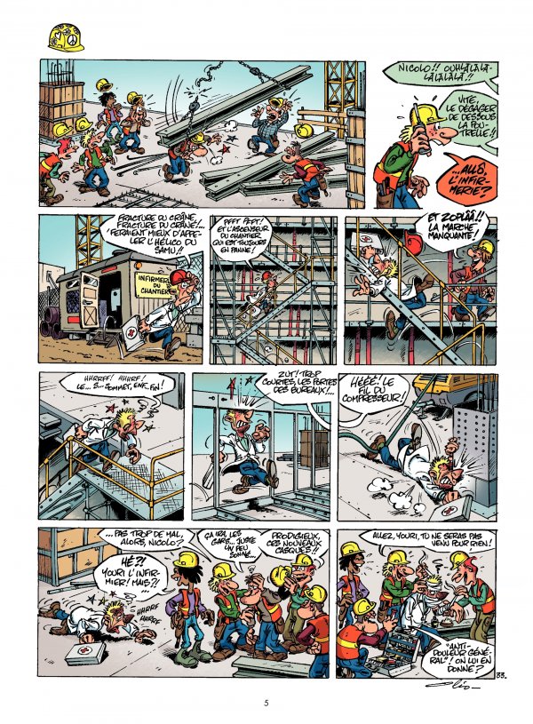 Chantier n'avance pas (Le) - Extrait 1