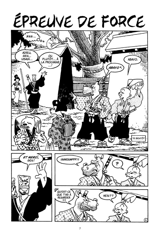 Usagi Yojimbo 16 - Extrait 1