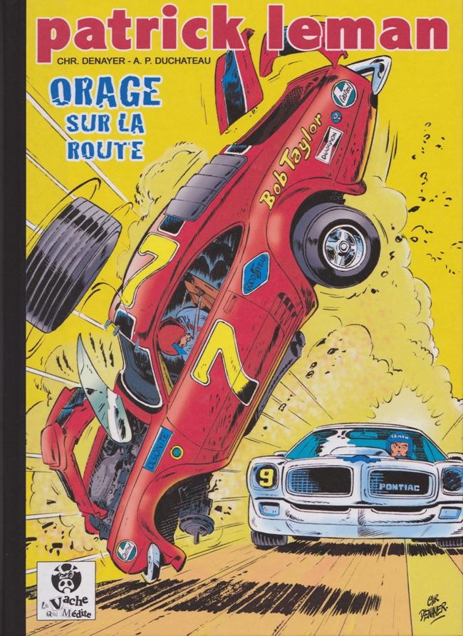Patrick Leman - Orage sur la route par André-Paul Duchâteau / Michel Vasseur et Christian Denayer - Couverture