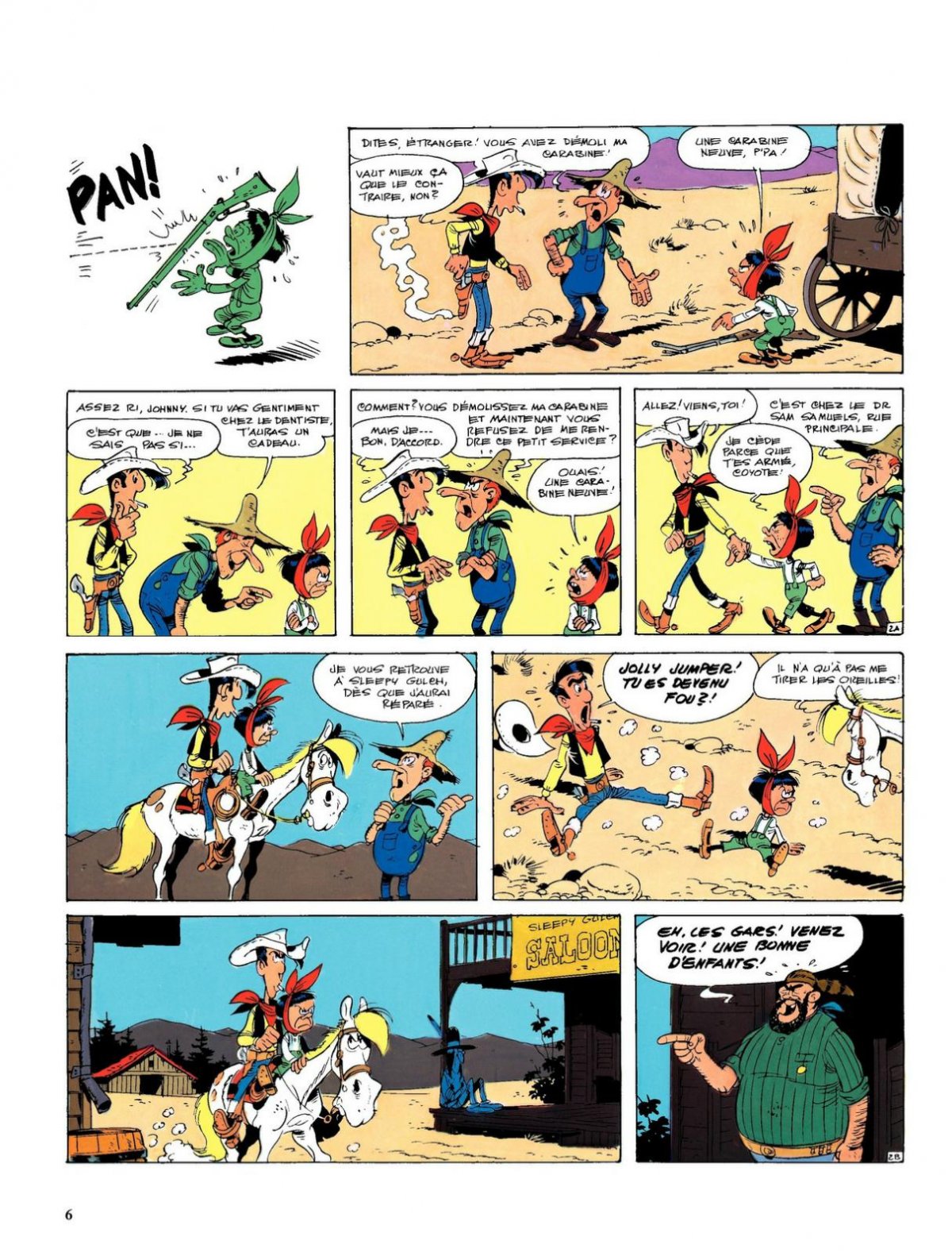 7 Histoires de Lucky Luke - Extrait 1