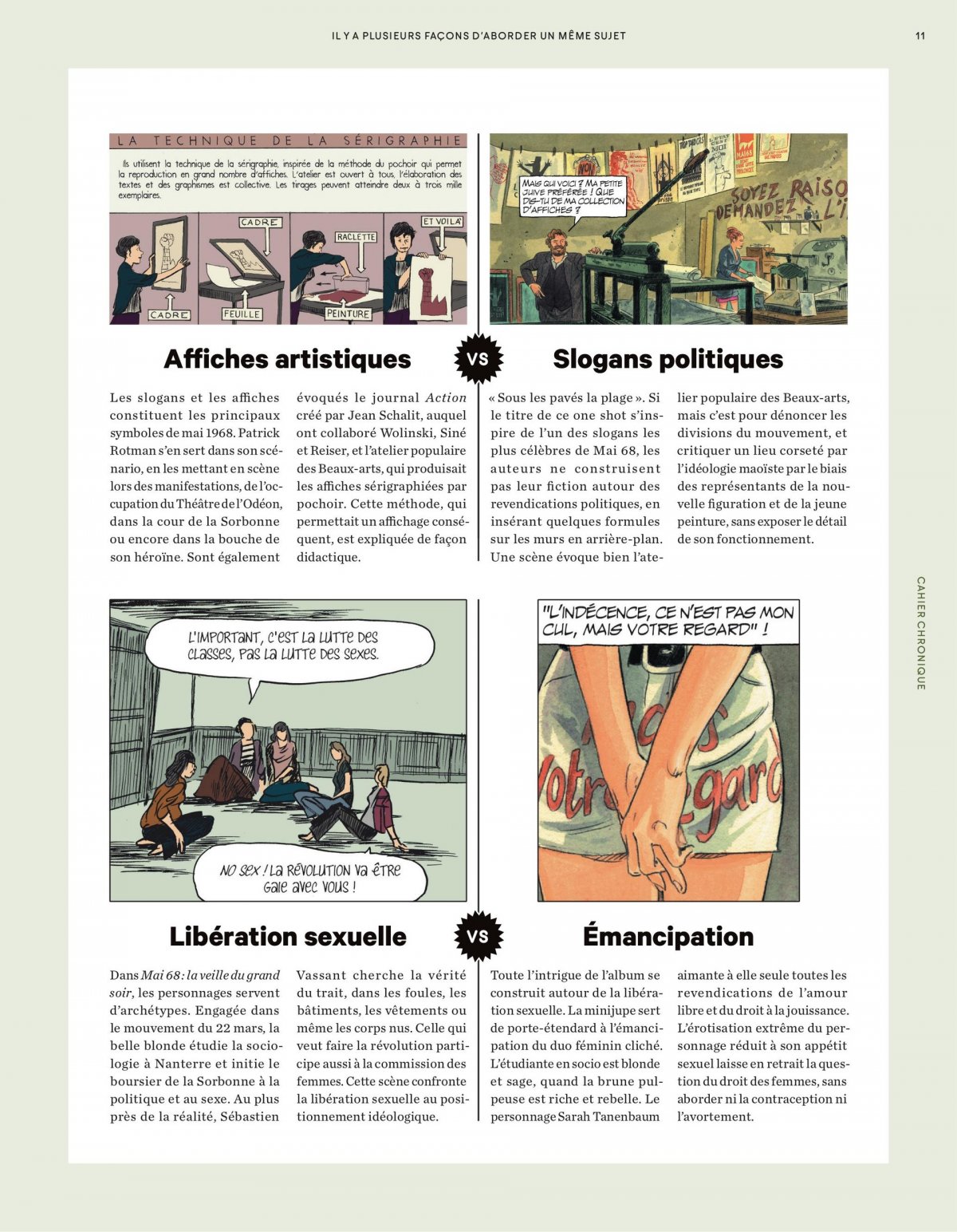 Cahiers de la bande dessinée (Les) 3 - Extrait 1