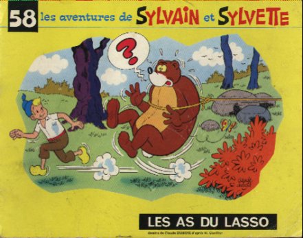 As du lasso (Les) - Série Sylvain et Sylvette par Claude Dubois - Couverture