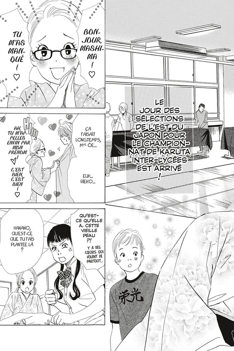Chihayafuru 10 - Extrait 1