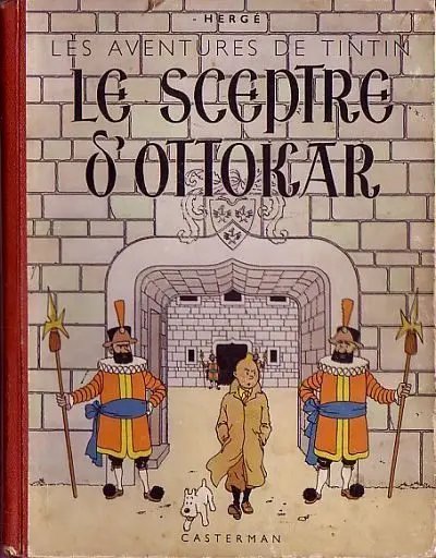 Sceptre d'Ottokar (Le) - Série Tintin (Les aventures de)