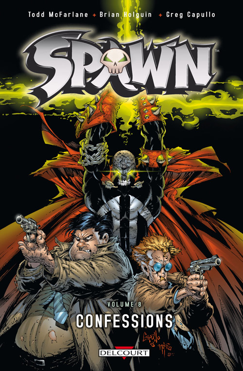 Confessions - Série Spawn par Brian Holguin, Todd McFarlane, Steve Niles, Danny Miki, Dwayne Turner et Greg Capullo - Couverture