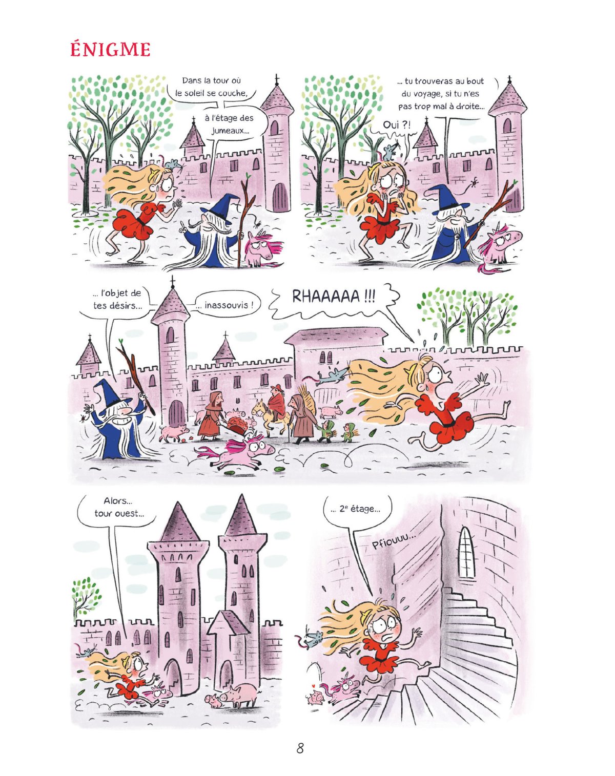 Princesses, licorne et biscottos - Extrait 1