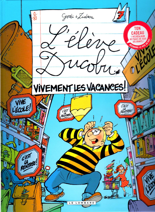 Vivement les vacances ! - Série Elève Ducobu (L') - 9782803629435