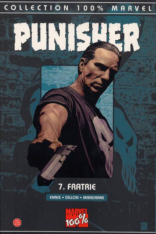 Fratrie - Série Punisher (Marvel) par Garth Ennis, Tom Mandrake et Steve Dillon - Couverture