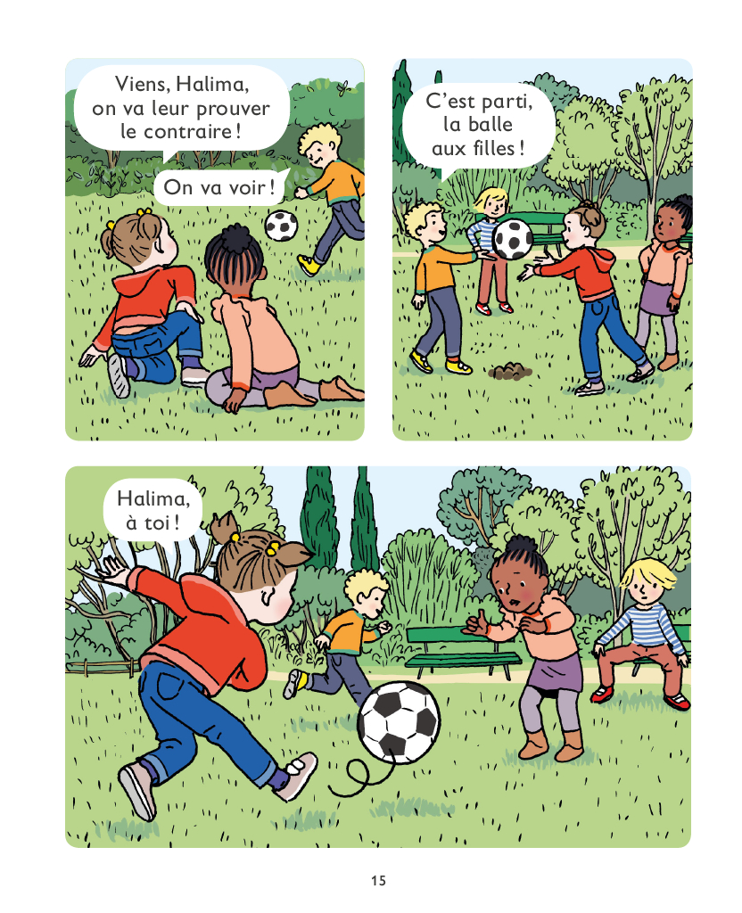 Halima veut jouer au foot - Extrait 1