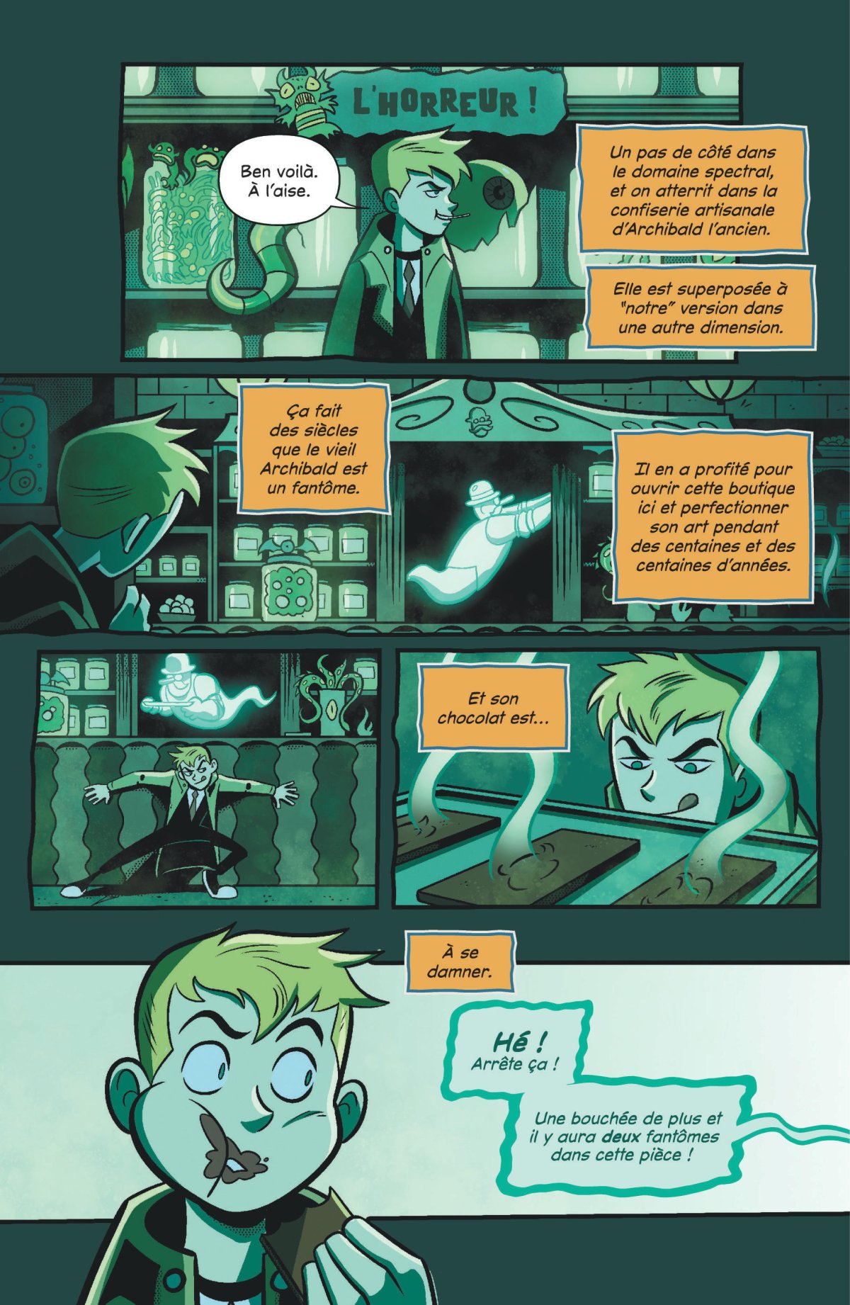 Hellblazer - Le mystère de la prof sans coeur - Extrait 1