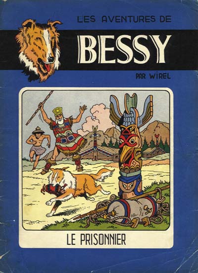Le prisonnier - Série Bessy par Willy Vandersteen - Couverture