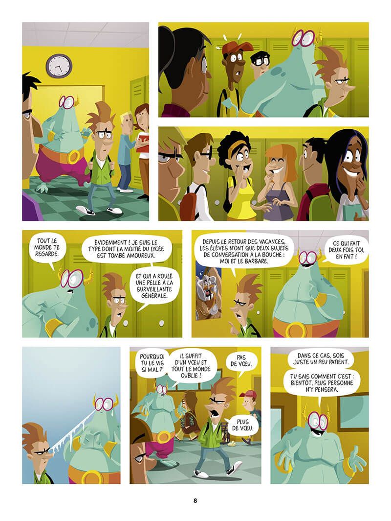 Caïd du lycée (Le) - Extrait 1