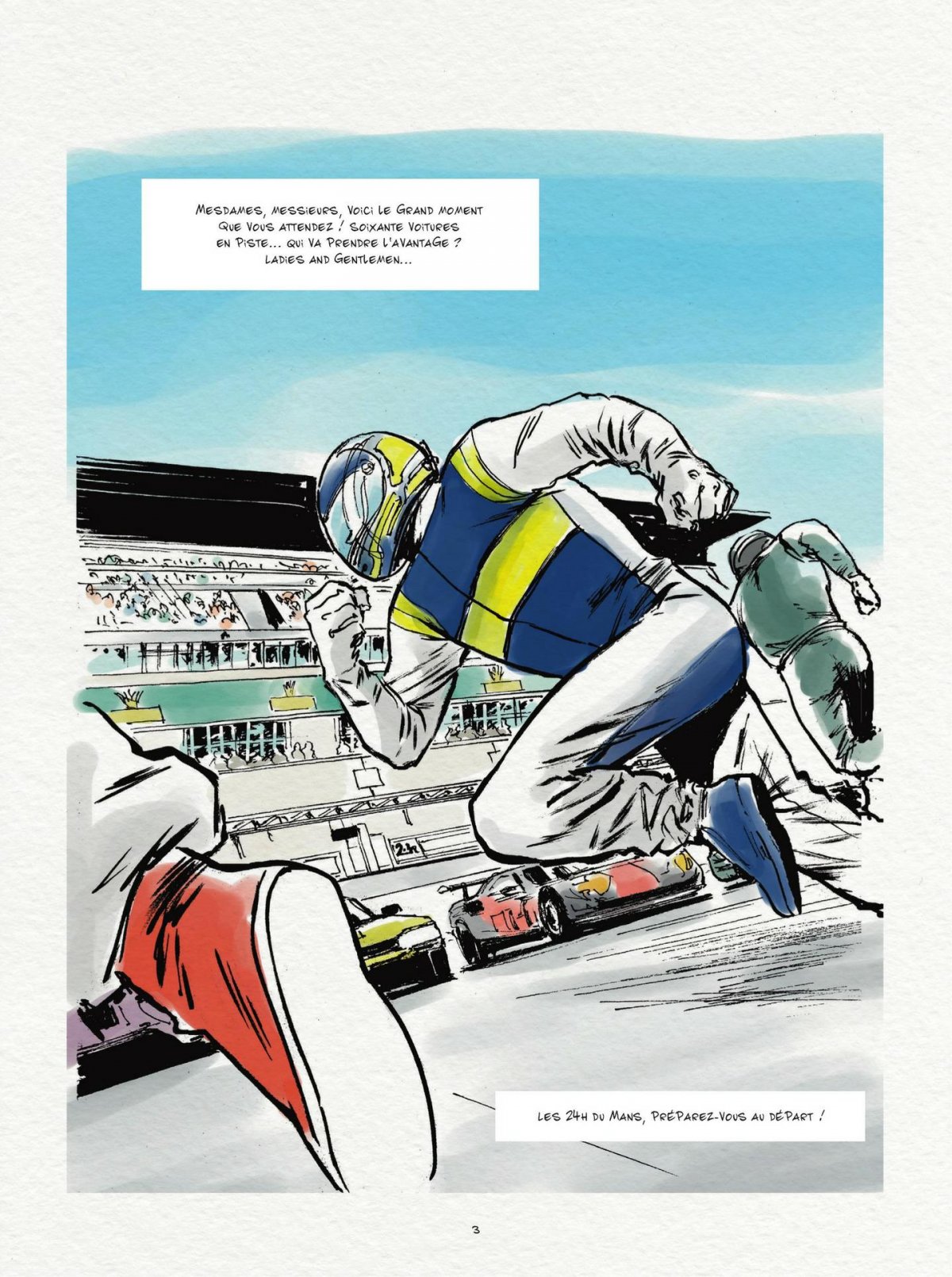 Coulisses des 24h du Mans (Dans les) - Extrait 1
