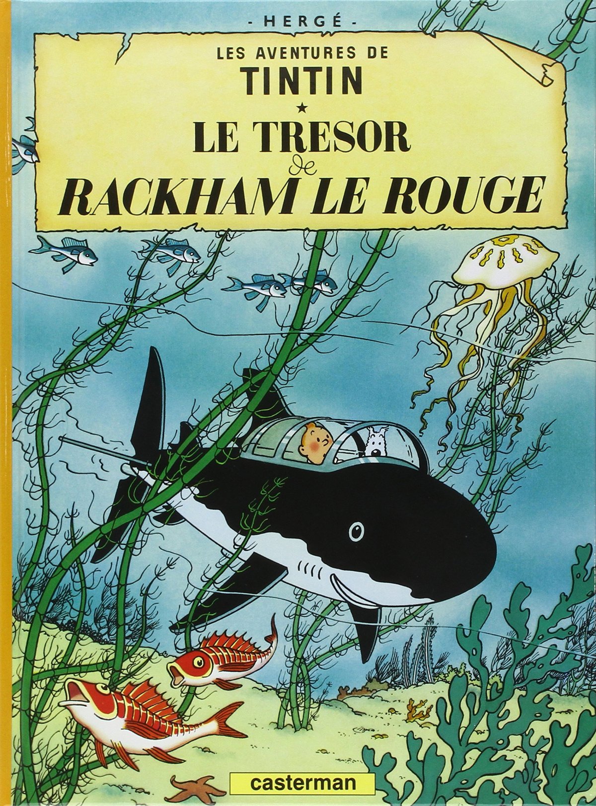 Trésor de Rackham le rouge (Le) - Série Tintin (Les aventures de) - 9782203001114