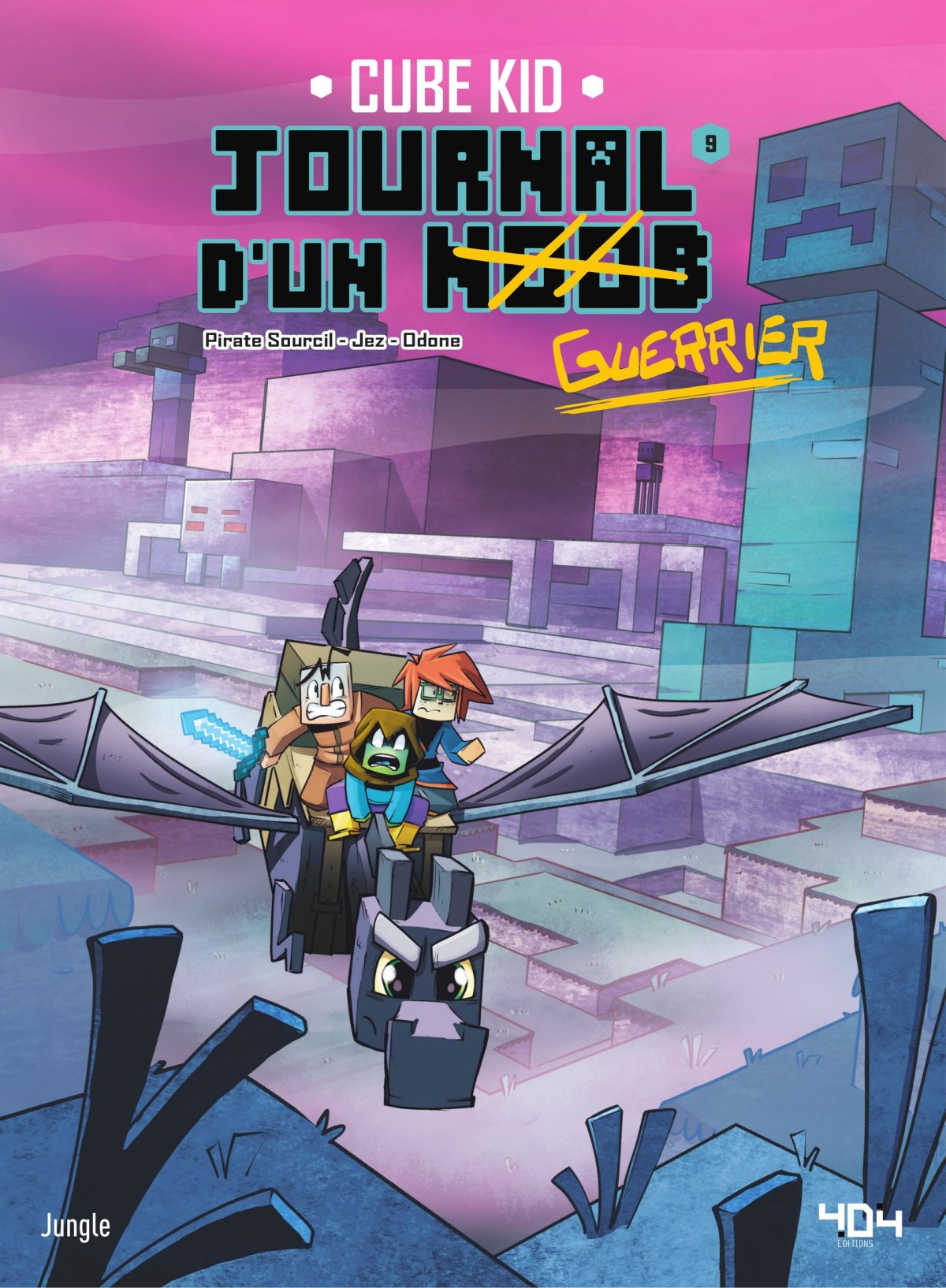 Journal d'un noob (Le) 9 - Série Journal d'un noob (Le) par Piratesourcil et Jez - Couverture