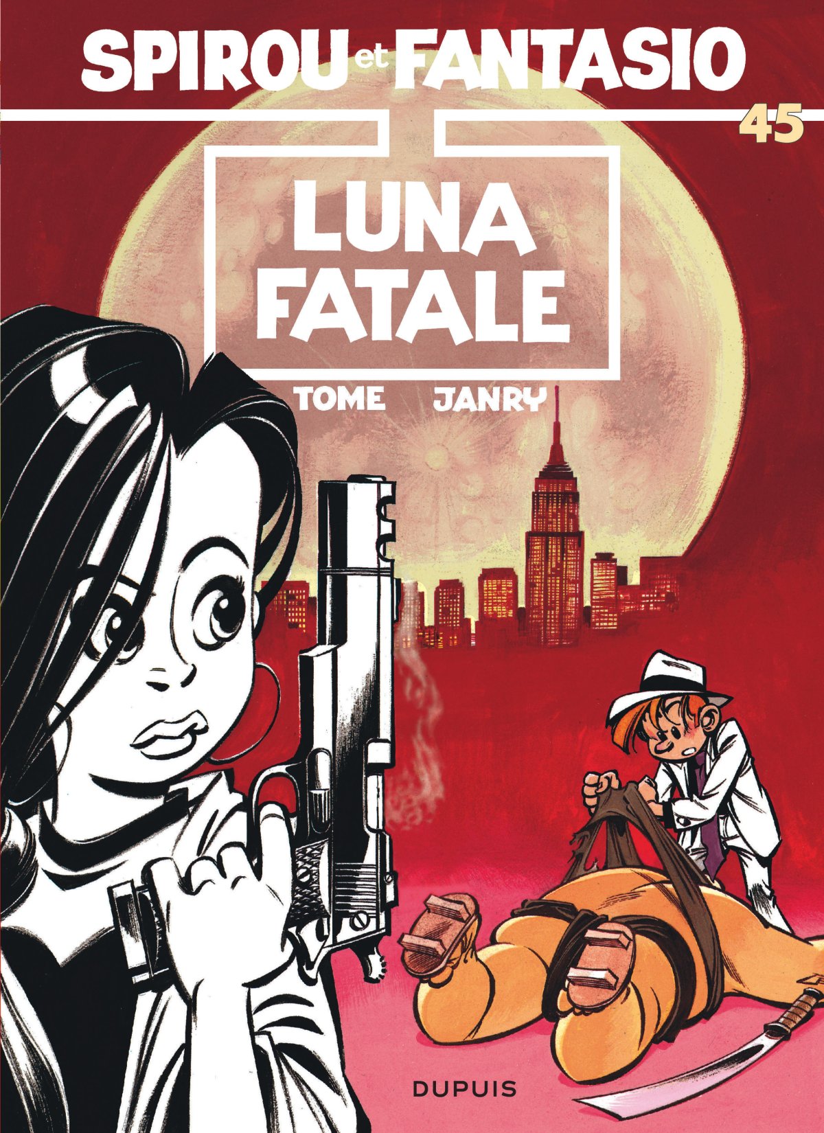 Luna Fatale - Série Spirou et Fantasio par Tome et Janry - Couverture