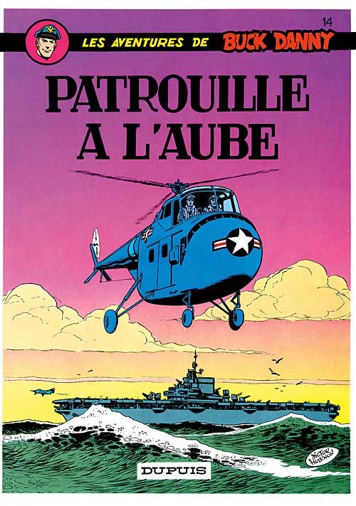 Patrouille à l'aube - Série Buck Danny par Jean-Michel Charlier et Victor Hubinon - Couverture