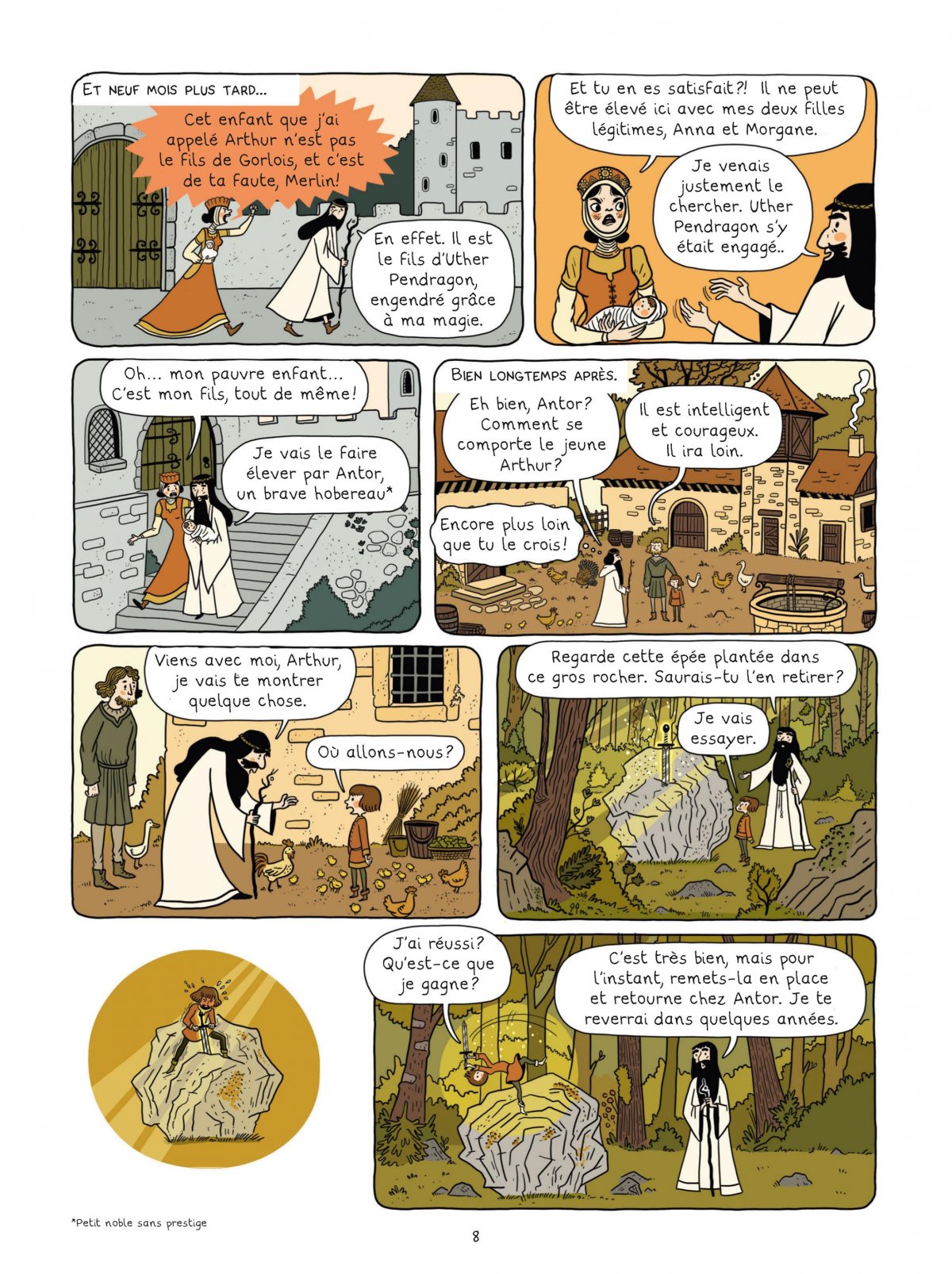 Chevaliers de la table ronde (Les) - Extrait 1