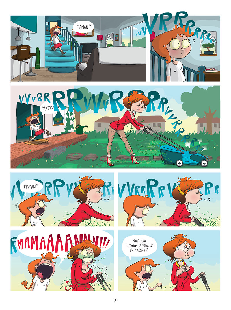 Lila. Pommes, poires, abricots - Extrait 1