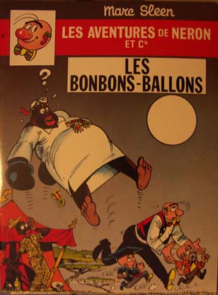 Bonbons-Ballons (Les) - Série Néron et Cie (Erasme) par Marc Sleen - Couverture