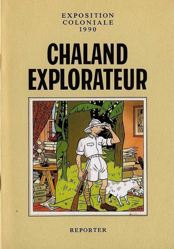 Chaland explorateur par Yves Chaland - Couverture