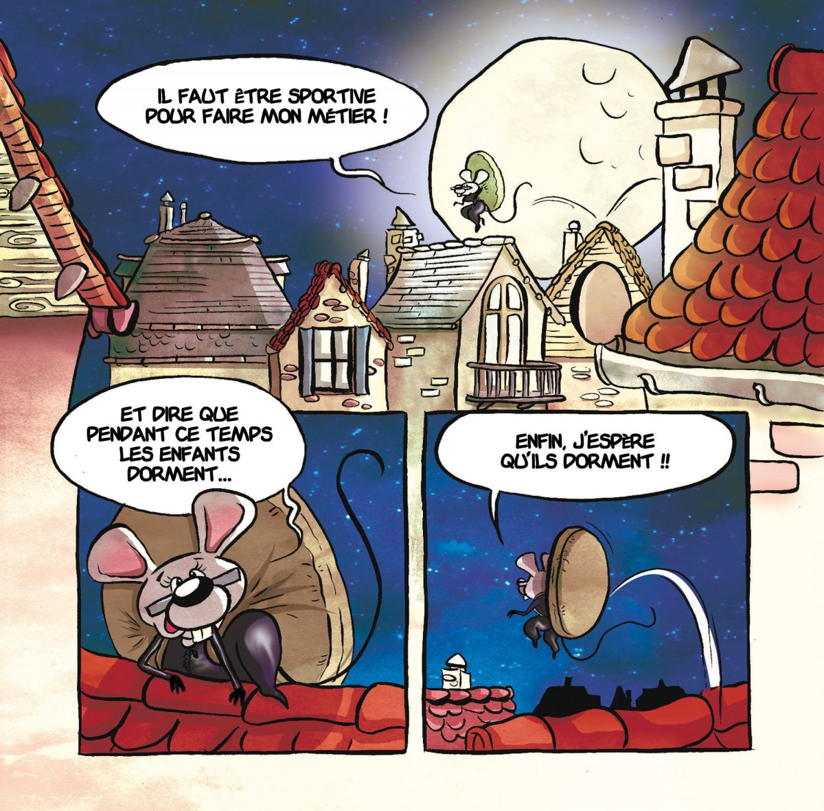 Rachel et la petite souris 1 - Comment fait-elle pour monter sur mon lit ? - Extrait 1
