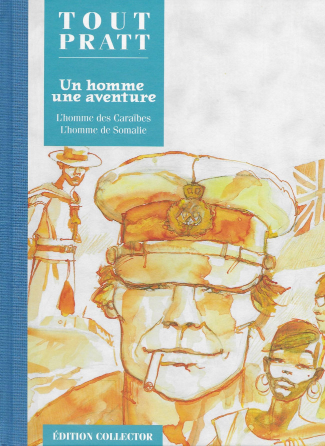 Homme, une aventure (Un) - L'homme des Caraïbe/ L'homme de Somalie - Série Tout Pratt par Hugo Pratt - Couverture