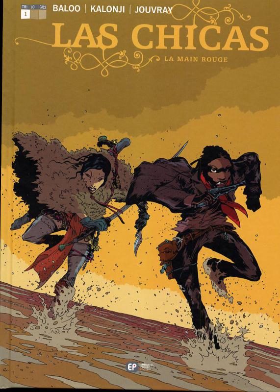 Main rouge (La) - Série Las Chicas par Baloo et Jean-Philippe Kalonji - Couverture