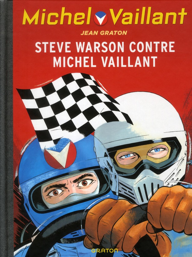 Steve Warson contre Michel Vaillant - Série Michel Vaillant par Jean Graton - Couverture