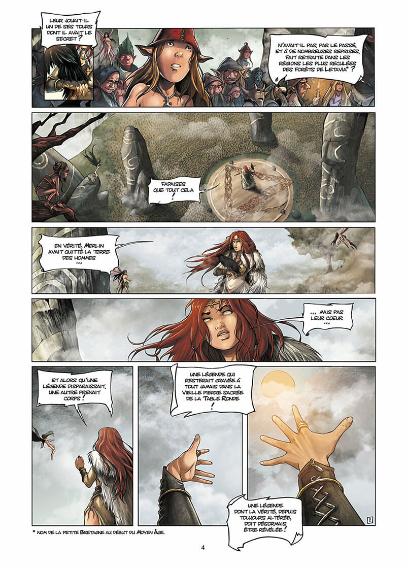 Claudas de la terre déserte - Extrait 1