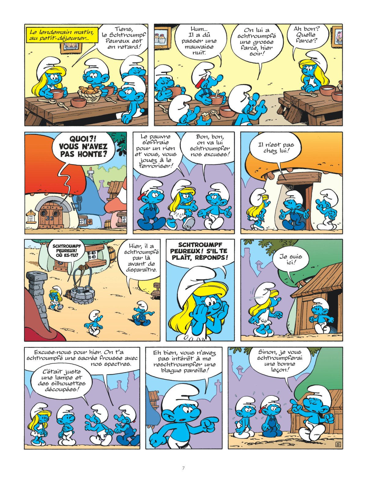 Schtroumpfs et la cape magique (Les) - Extrait 1