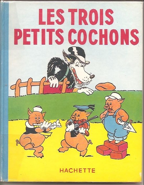 Trois petits cochons (Les) - Série Silly Symphonies par Collectif Disney - Couverture