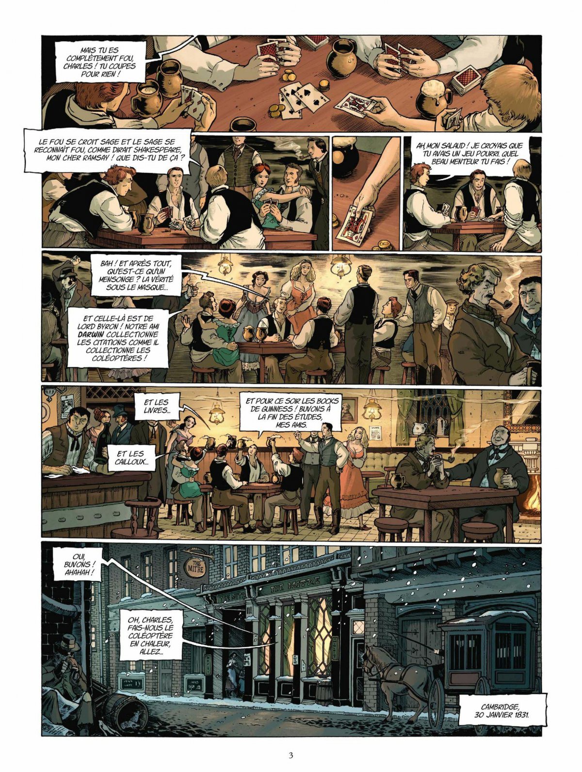 À bord du Beagle - Extrait 1