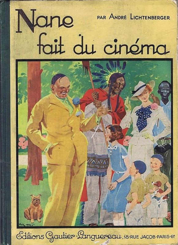 Nane fait du cinéma - Série Nane par André Lichtenberger et Henry Morin - Couverture