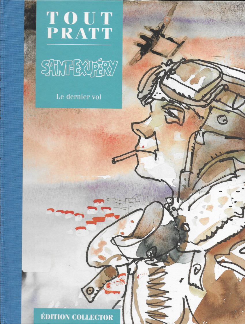 Saint-Exupéry - Série Tout Pratt par Hugo Pratt - Couverture